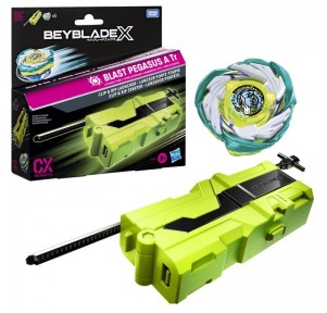 Beyblade X Set de Lanzador Portátil Verde