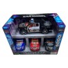 Gran Set 4 Vehículos Policía 1+3 Car Model Speed