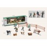 Set Granja 4 Animales 2 Granjeros Y Perros Model