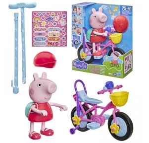 Peppa Pig Bicicleta Pedaleando con Peppa