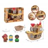 Barco Pirata Infantil 20x11x24 Cm