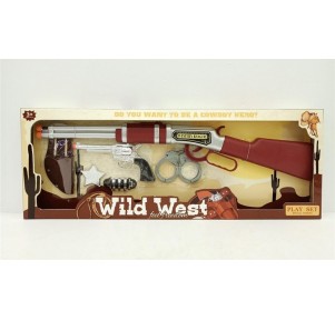 Set Armas Cowboy Escopeta Y Pistola Wild West