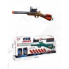 Set Escopeta Cartuchos Y Balas Foam 2 Latas Diana