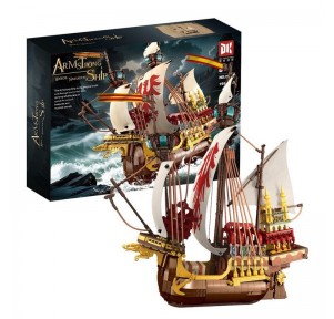 Barco Pirata Bloques 1998 Piezas Armstrong Ship