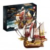 Barco Pirata Bloques 1998 Piezas Armstrong Ship