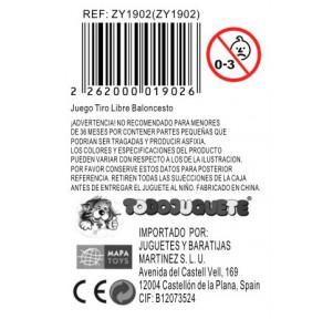 Juego Baloncesto sobre mesa 2 canastas King Sport