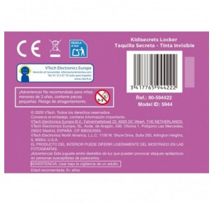 Kidi Secrets Taquilla Tinta Invisible Morado