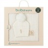 Set manta 70 x 90 + gorrito punto BimbiDreams