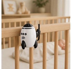 Mecedor Carro Y Cuna Sonido Blanco Interbaby