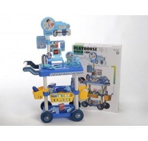 Carrito Doctor 65 Piezas Playhouse Medical Cart