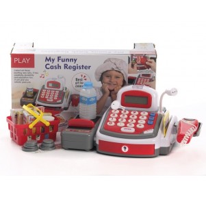 Caja Registradora Scanner Cinta Y Cesta My Funny