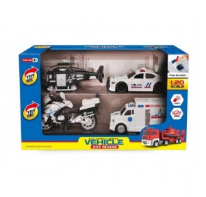 Playset 4 Vehículos...