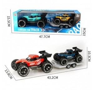 Set 2 Vehículos Remolque Plano 2sd.963321/963111