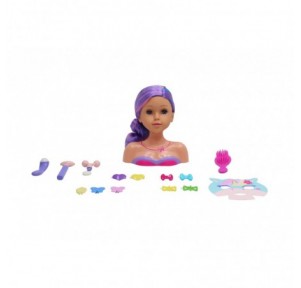 Busto Muñeca Acc. Peluqueria 3surtidos 24146/25142