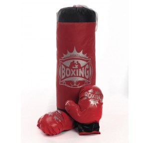 Set de Boxeo con Saco y dos Guantes Sports Boxing