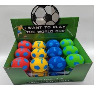 Mini Pelota 6 Cm Fútbol Colores Surtidos