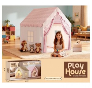 Casita Tela Play House Rosa...