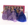 Set 3 Muñecas Princesas Con Joyas Baonier