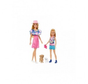 Barbie +hermana Stacie rescate perritos