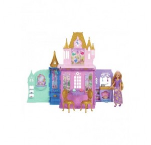 Princesas Disney Castillo Rapunzel Con Muñeca