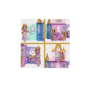 Princesas Disney Castillo Rapunzel Con Muñeca