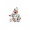 Muñeca Zuri Peso 42cm Chaqueta Gris
