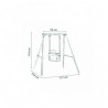 Columpio Metal Baby Swing