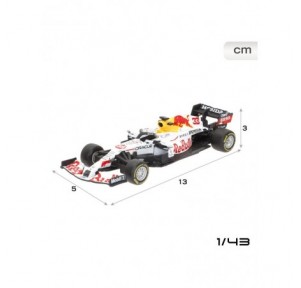 Set 4 Coches Metal 1:43 F1 Red BullBurago