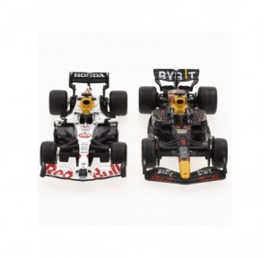Set 4 Coches Metal 1:43 F1 Red BullBurago