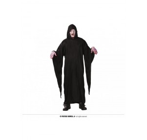 Túnica Muerte Negra Con Capucha