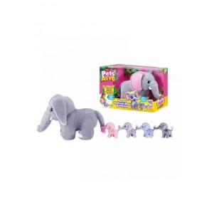 Pets Alive Mamá Elefante Y Bebé Sorpresa