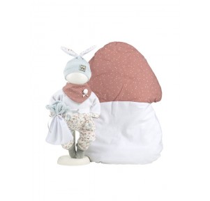 Vestido y Cojín Seta Recién Nacido 40-42cm
