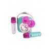 Amplificador + 2 Micros Bluetooth Hello Kitty