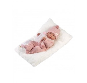 Muñeca Nica Recién Nacida 40cm Cojín