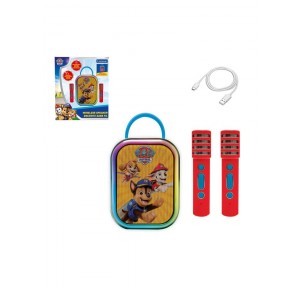 Karaoke Portátil Paw Patrol Bluetooth 2 Micros