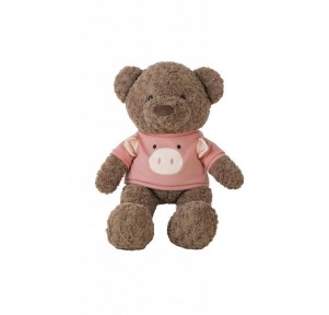 Peluche Oso Jersey Mono / Cerdo 85cm Surtido