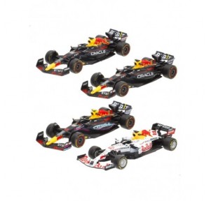Set 4 Coches Metal 1:43 F1...