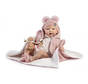 Reborn Candela 46cm Quality Pelele Rosa