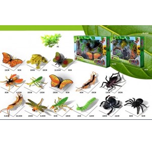 Set Insectos 9 Piezas Insect Series