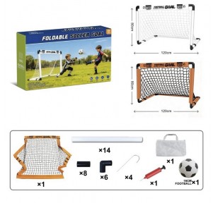 Portería Fútbol y Balón 2 Colores Sdos Soccer Goal