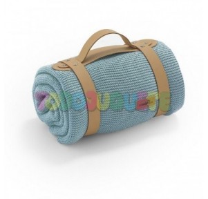 Manta punto bamboo 80 x 110...