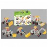 Excavadora 5 En 1 Metal Blocks 139 Piezas