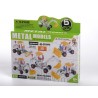 Excavadora 5 En 1 Metal Blocks 139 Piezas