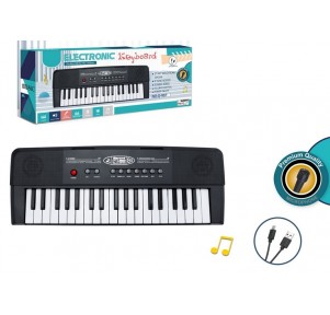 Órgano Electrónico Negro 37 Teclas Keyboard