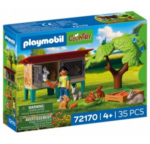 Conejera Playmobil