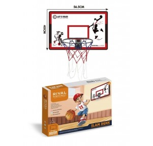 Tablero Baloncesto Hinchador Y Pelota Slam Dunk