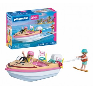 Barbie Barco de Aventuras Playmobil