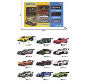 Set 10 Coches Metal...