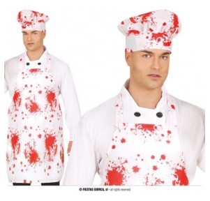 Gorro Cocinero Y Delantal...