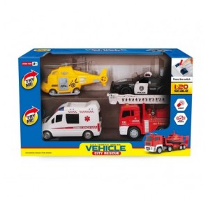 Playset 4 Vehículos...
